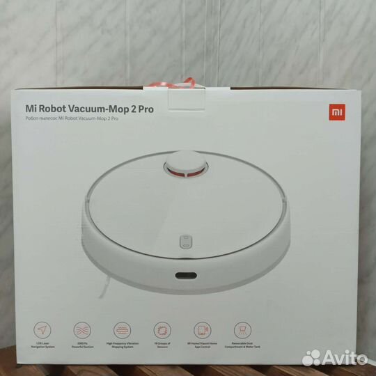 Робот пылесос xiaomi mi robot vacuum mop 2 pro