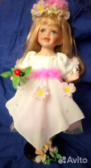 Куклы фарфор Цветочная Фея, Танцовщица