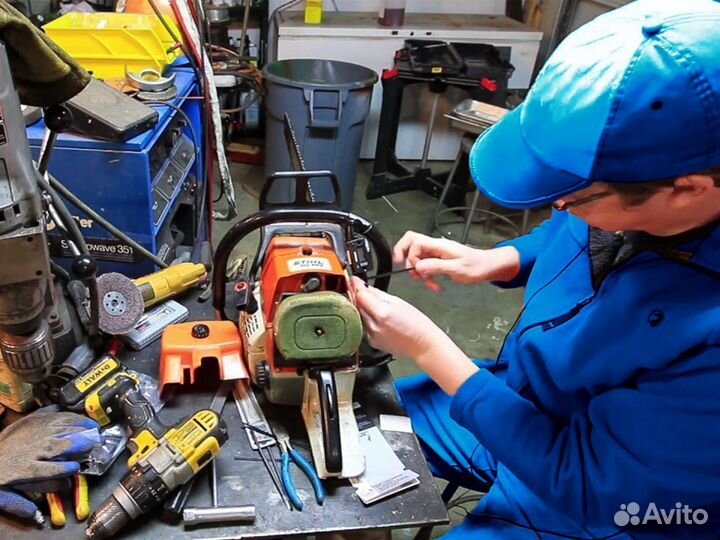 Ремонт бензо-электроинструментов, садовой техники