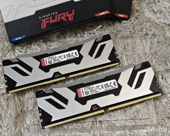 Kingston fury Renegade 32Gb (2x16GB) 6000мгц DDR5