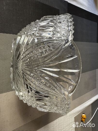 Ваза хрустальная СССР