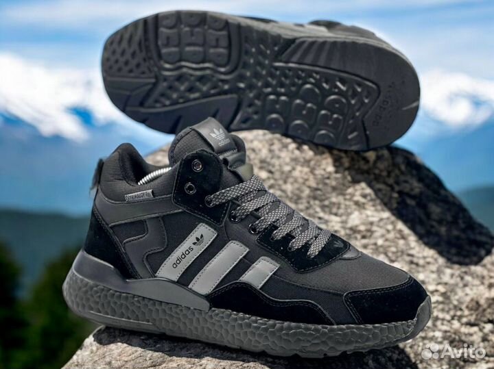 Ботинки Adidas зимние с мехом