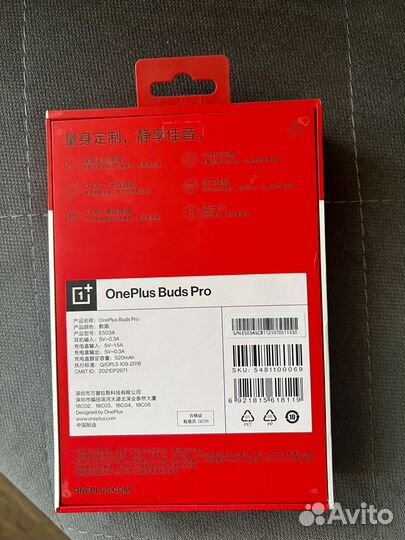 Беспроводные наушники oneplus buds pro mate black