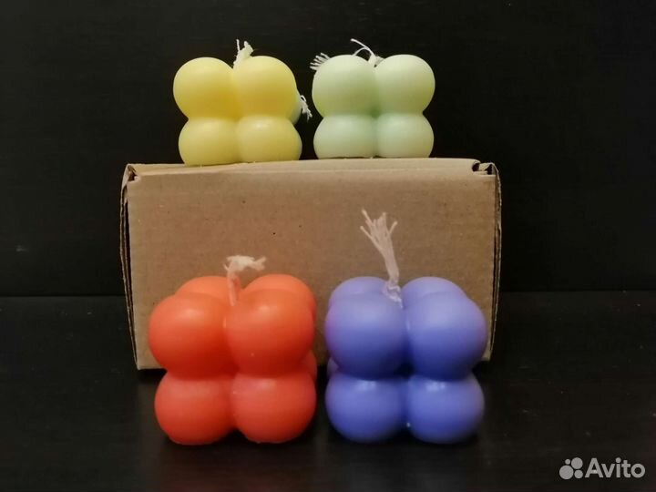 Ароматическая свеча ручной работы