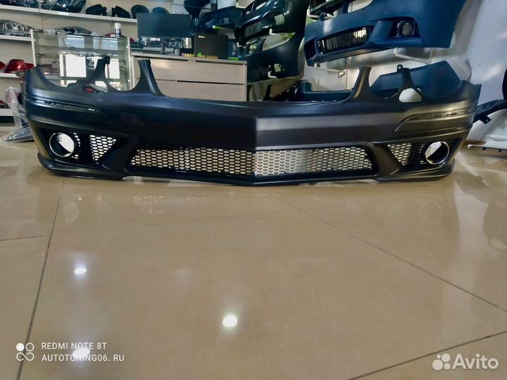 Бампер передний на mercedes w 211-63 amg