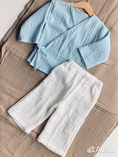 Костюм из муслина на мальчика