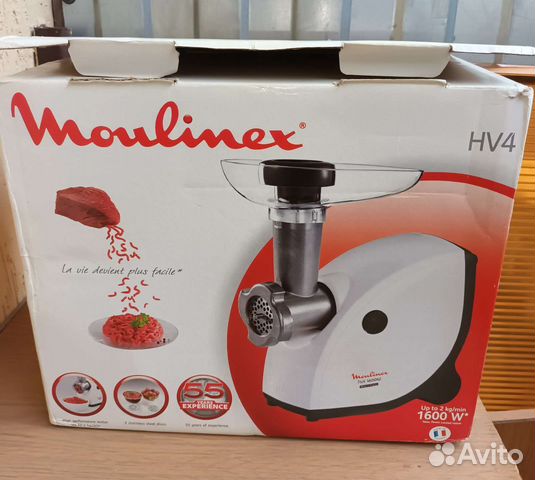 Электромясорубка moulinex