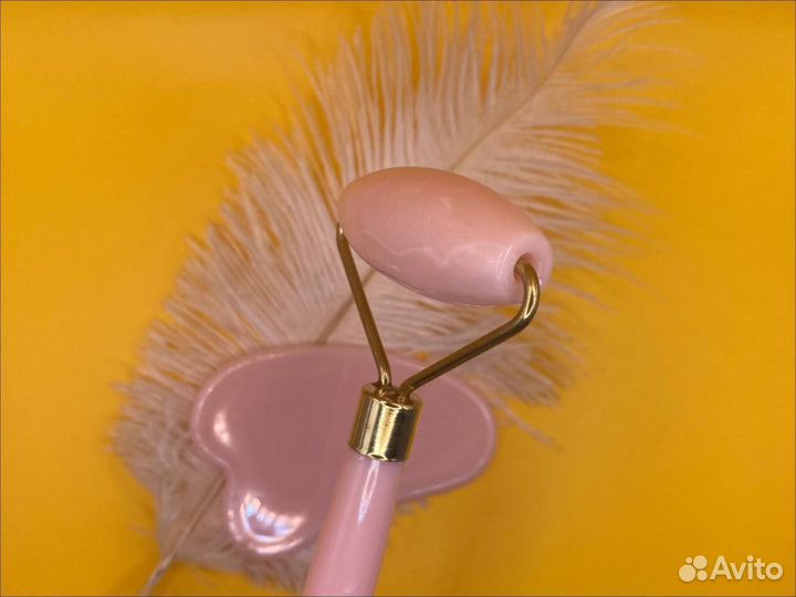 35777 Массажер для похудения с розовым кварцем