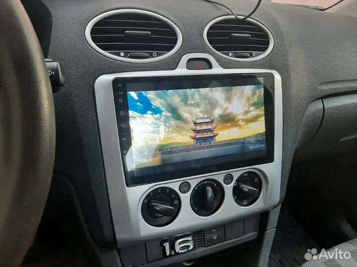 Teyes X1 4G 8 ядер Форд фокус 2 Черная Рамка