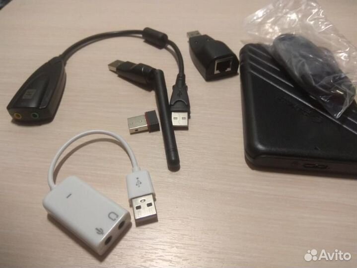 Адаптеры USB-SATA-Wifi-Lan-Vga-DP-hdmi-Dvi-звук