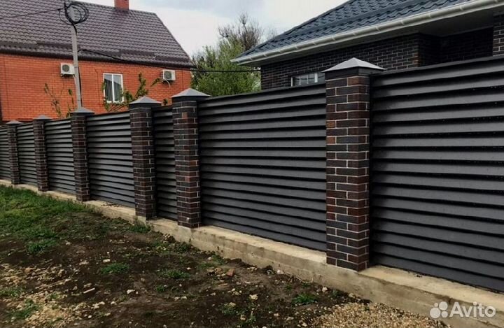 Забор жалюзи