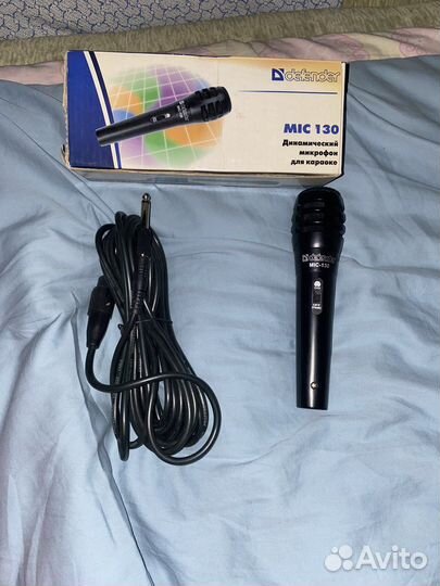 Микрофон для краоке defender mic 130