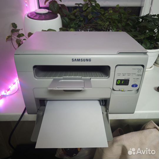 Мфу лазерный Samsung SCX-3400 пробег 3300 стр