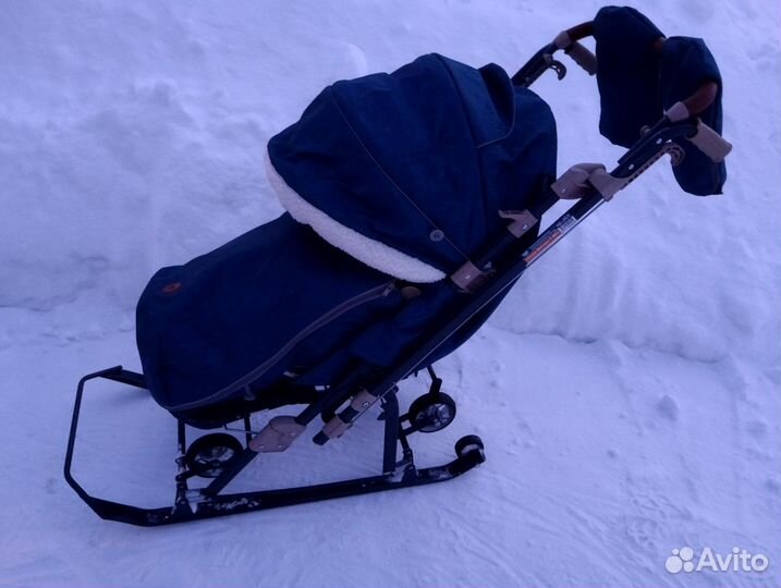 Санки на колесах Ника