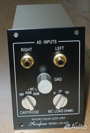 Корректор Accuphase AD-275 и пульт RC-10