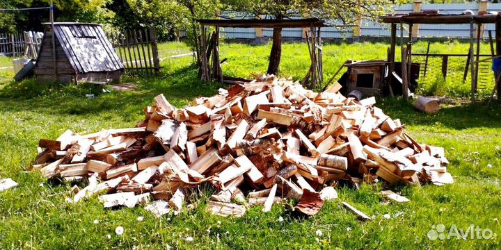 Дрова сухие в укладку