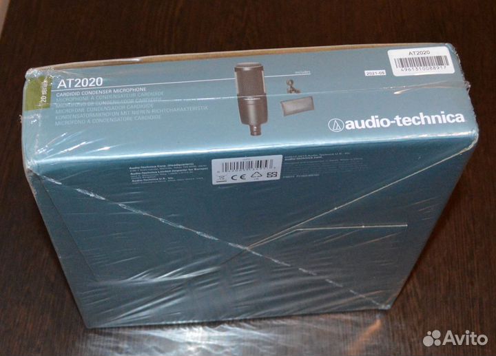 Студийный микрофон Audio-Technica AT2020 (Новый)