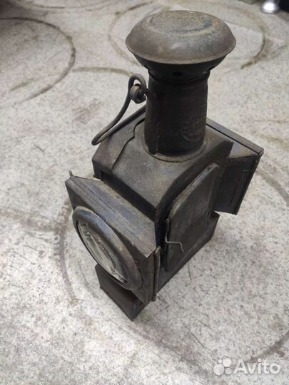 Железнодорожный фонарь(старинный)