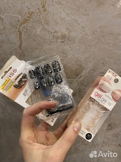 Наклейки для ногтей Накладные ногти