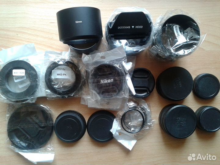 Крышки, переходники еоs, рк бленды м49,М52