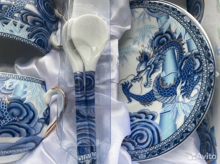 Новый чайный сервиз на две персоны