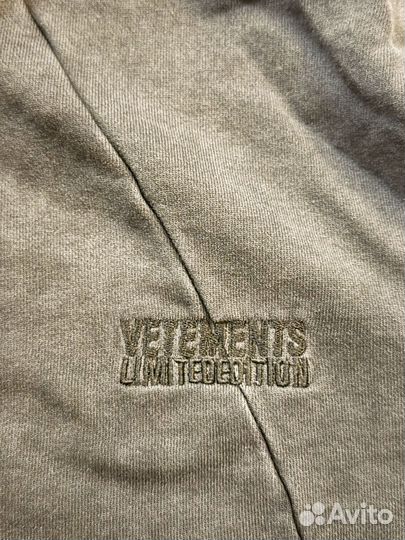 Худи Vetements Deconstructed Limited