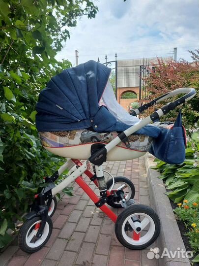 Детская коляска 2 в 1 adamex