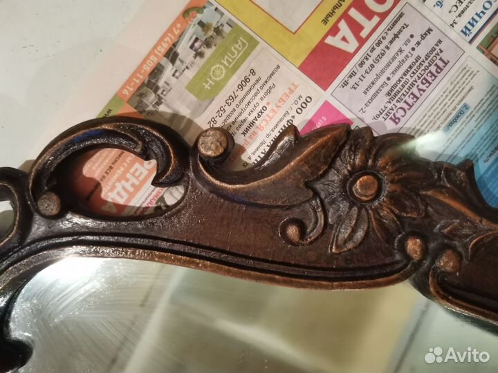 Винтажная металлическая подставка времен СССР