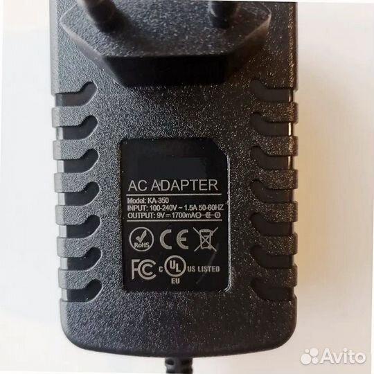 Блок питания для Korg 9V 1700mA (аналог KA-350)