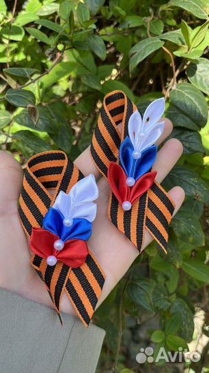 Георгиевская лента броши