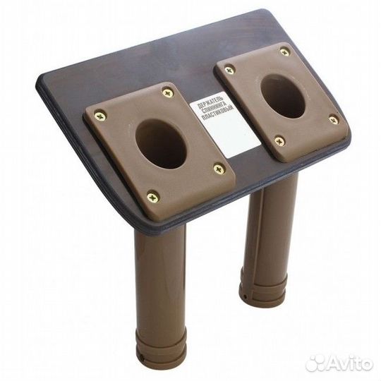 Держатель спиннинга на 2 удилища на лик-трос