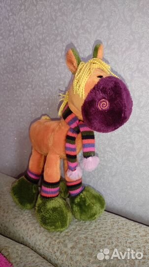 Лошадка мягкая игрушка