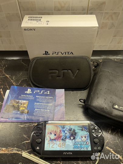 Sony ps Vita Slim прошитая 128 gb