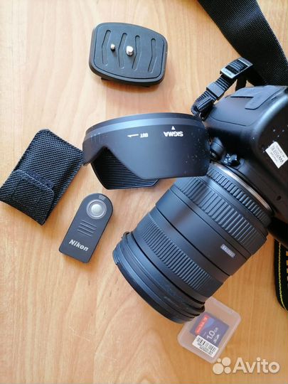 Nikon D50 Sigma 24-135mm D 2.8-4.5, штатив, студия