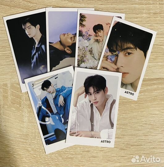 Официальные открытки Astro разные мемберы