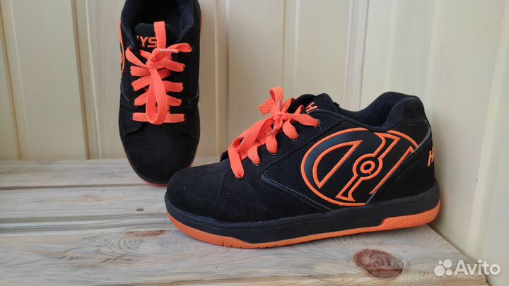 Кроссовки на роликах heelys 35 размер 22см