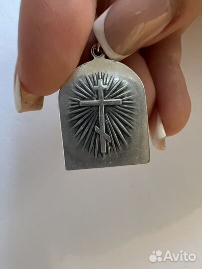 Серебряная иконка