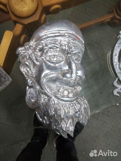 Пират литьё СССР алюминий тяжёлый