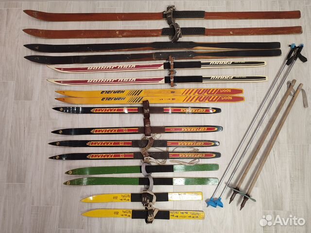 Лыжи деревянные СССР