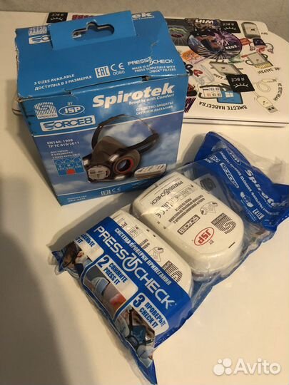 Полумаска Spirotek force 8