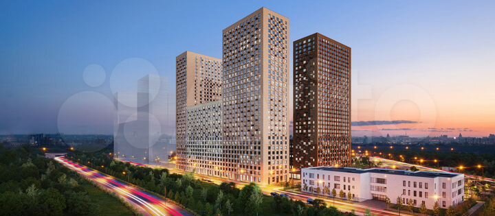 Квартира-студия, 20 м², 19/33 эт.