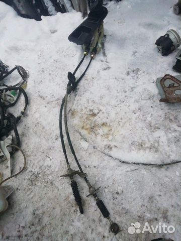 Селектор МКПП вместе с тросами faw v5