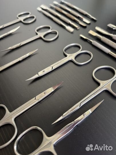 Ножницы для маникюра пушер