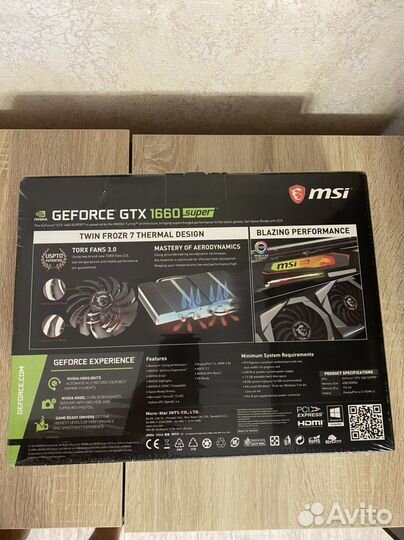 Новая MSI GeForce GTX 1660 super Gaming X