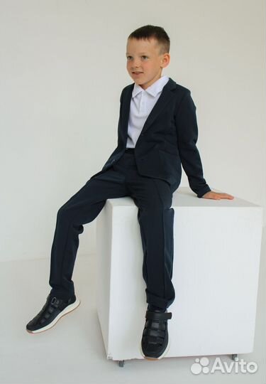 Брюки школьные 122-134