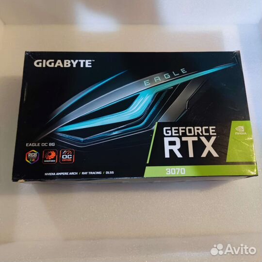 Видеокарта gigabyte RTX 3070 Eagle OC 8G