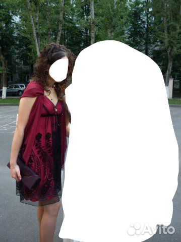 Красивое платье 44 S