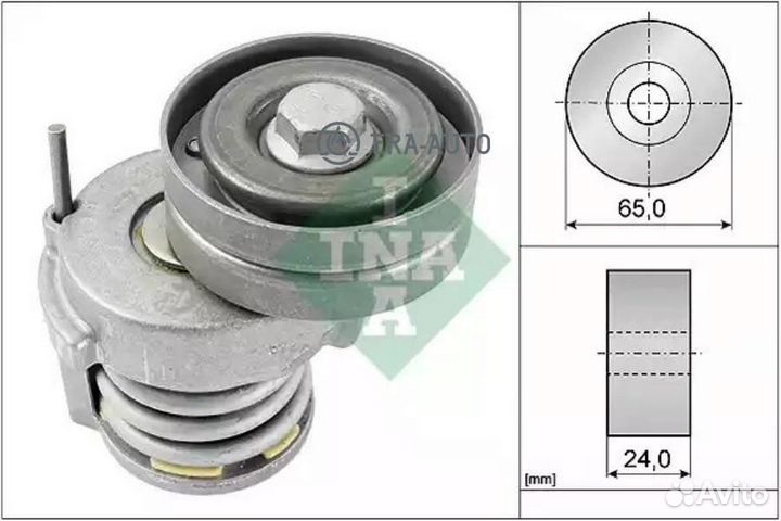 INA 534006510 Натяжитель ремня skoda octavia (1Z)