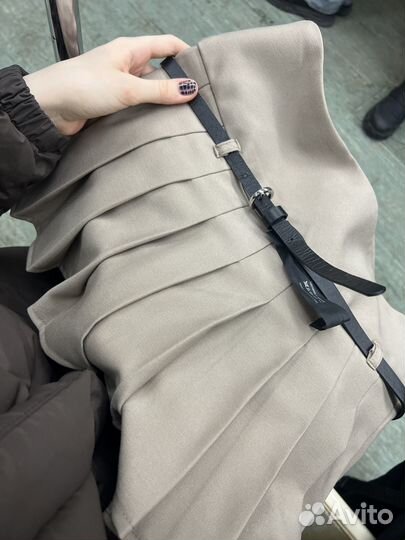 Юбка maag коричневая