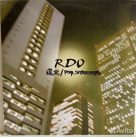 Hip-Hop: RDO – / For Starters Japan Mint 2шт